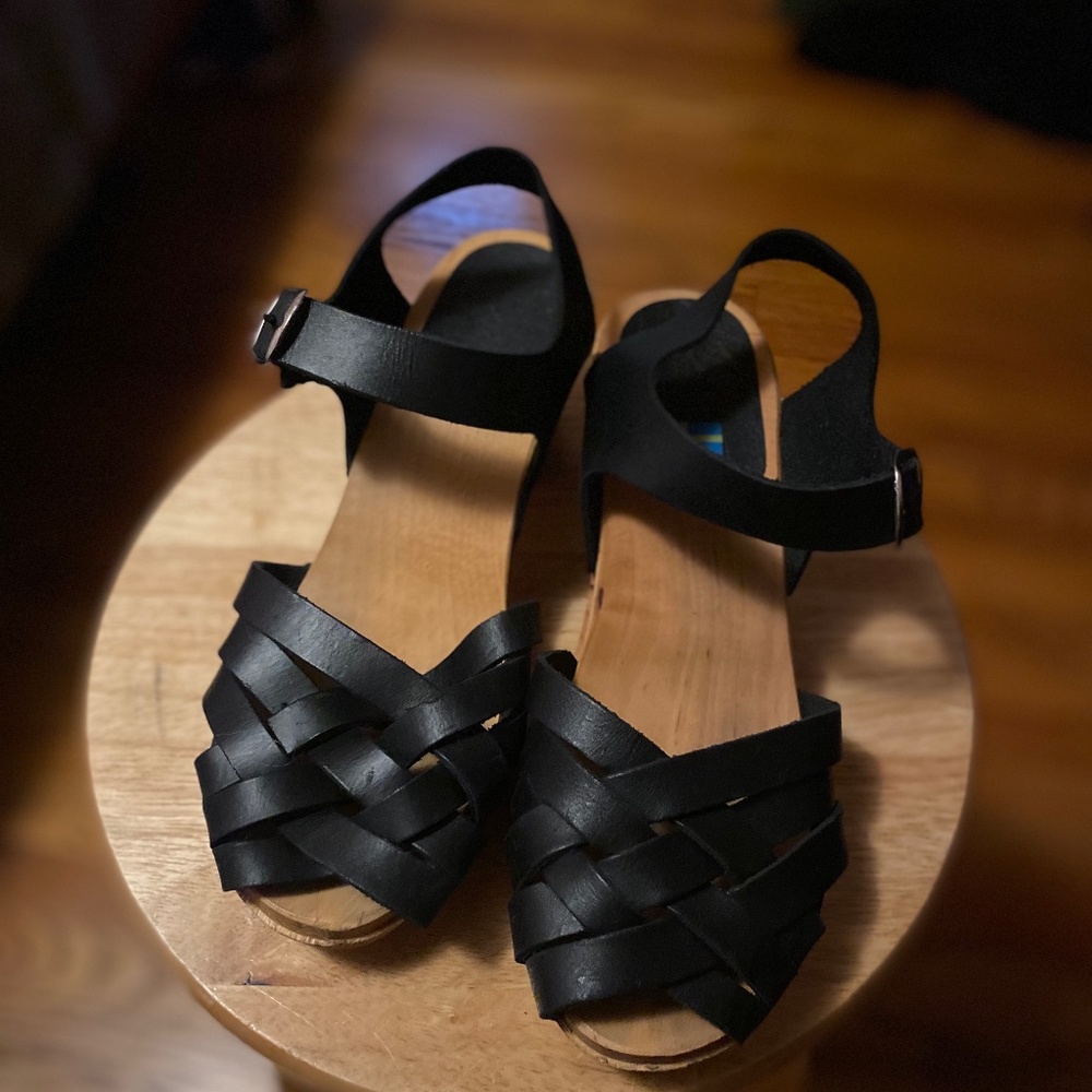 MIA woven clog sandals